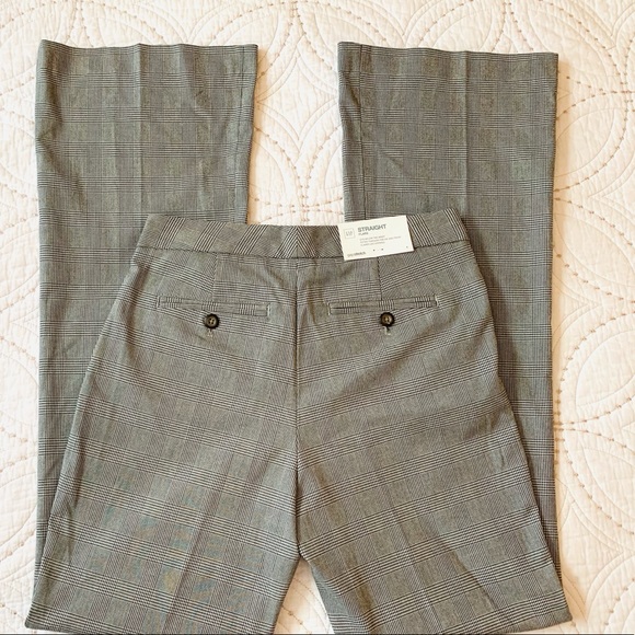 GAP Straight Flair Houndstooth Pants New With Tag - Picture 3 of 15